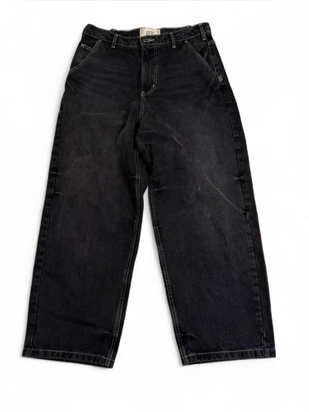 BDG Black Straight-Leg Men's Jeans